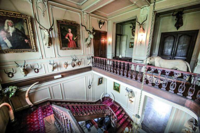 Vue sur le grand hall du chateau de bossuit_00