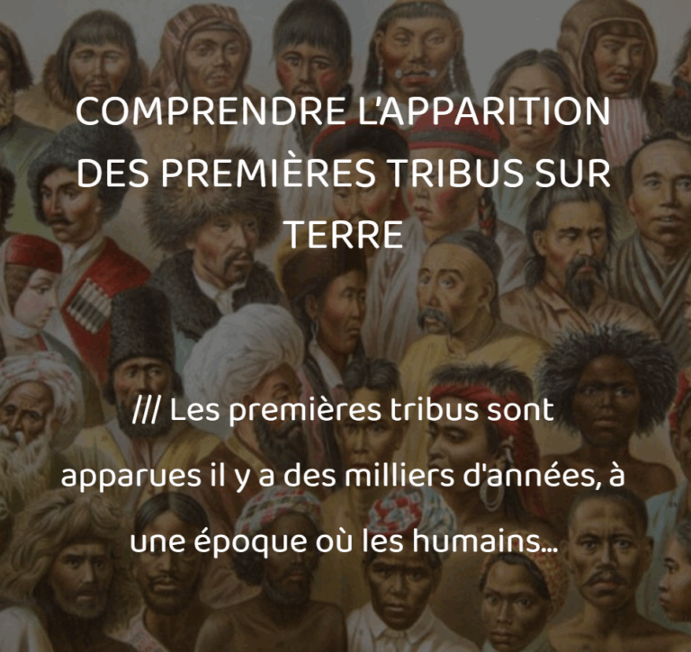 Histoire de notre monde - Les Tribus